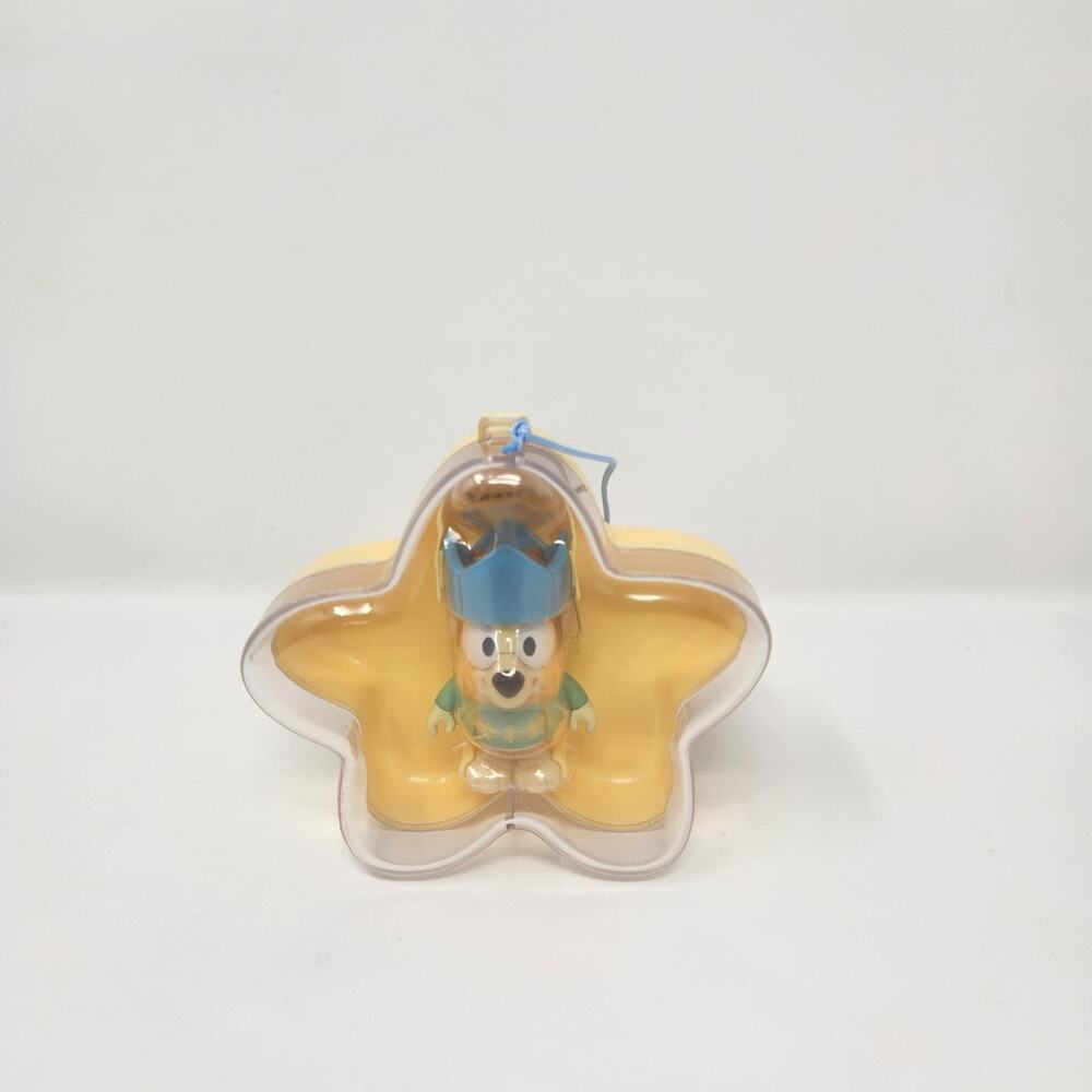 Bingo Yellow Toy Star Christmas Ornament